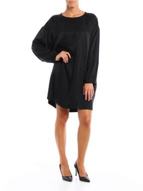 MM6 Maison Martin Margiela Boxy Design Satin Dress